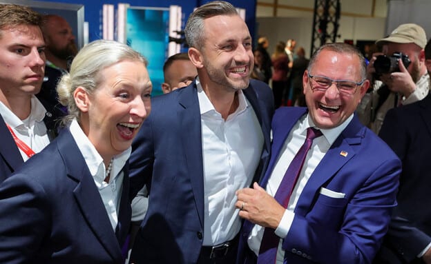 הלם בגרמניה: הימין הקיצוני ריסק את ה-CDU ומעמיק את המשבר של מרץ