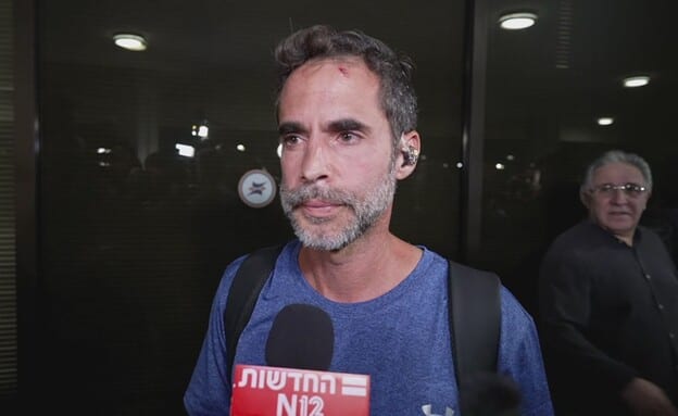 "החיים חזקים מהכול": הישראלי שסייע להשתלט על טייס המשנה משחזר