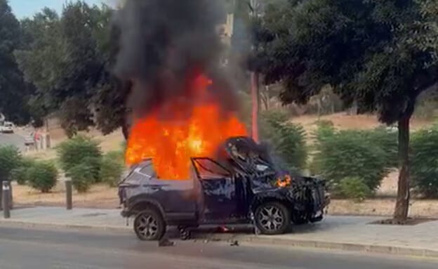 הפצועים מפיצוץ המטען בירושלים: עבריין מוכר ובנו בן ה-13