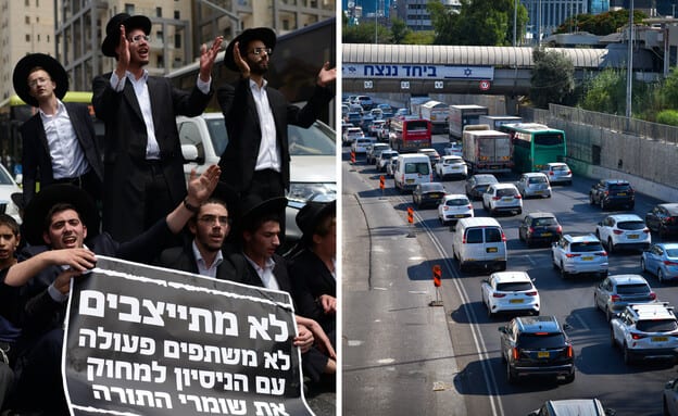 מגוש דן ועד ירושלים: צפי לחסימות על כבישים 1 ו-4