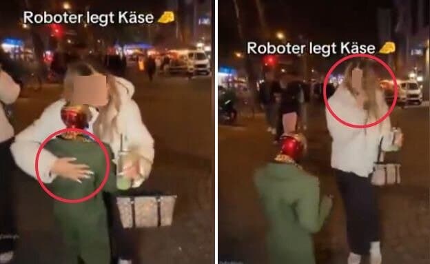 חשד בגרמניה: שני צעירים הטרידו מינית בת 16 באמצעות רובוט ושידרו את המעשה