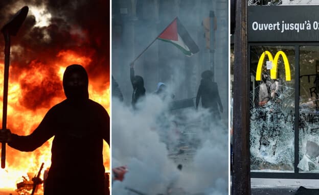 "תגובה נחרצת": צרפת ואיטליה שולחות כוחות צבא אל מוקדי המחאות