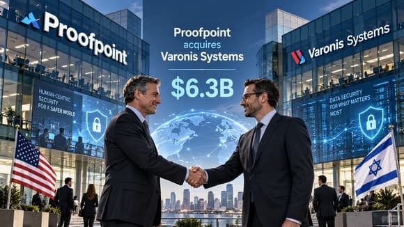 Американская Proofpoint объявила о покупке израильской Varonis за $6,3 млрд