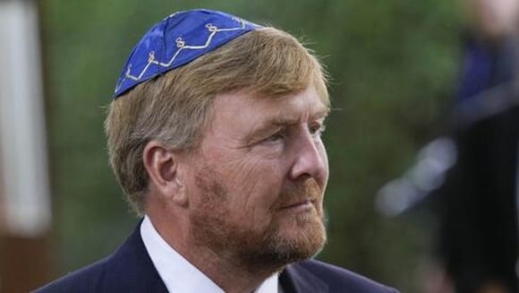 Король Нидерландов поддержал еврейскую общину Гааги