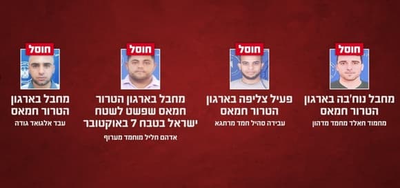 ЦАХАЛ сообщил о ликвидации четырех боевиков ХАМАС в секторе Газа