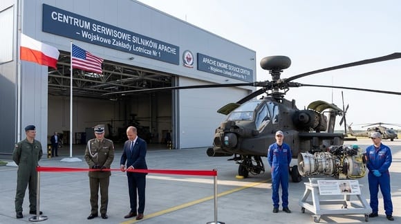 В Польше откроют сервисный центр для двигателей вертолетов Apache