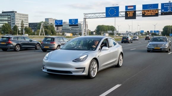 Как Tesla добивается одобрения систем автопилота в Европе