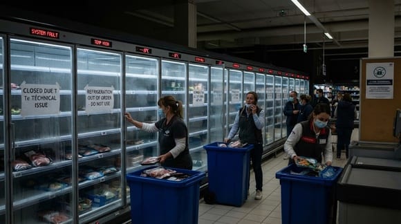 Хакеры отключили холодильники в сотнях супермаркетов Европы
