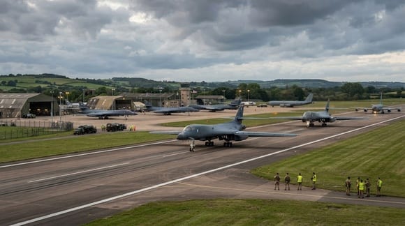 США экстренно вывели бомбардировщики B-1 из Британии из-за угрозы от Ирана