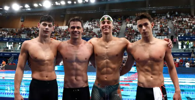 נבחרת השליחים לגברים עלתה לגמר 4X200