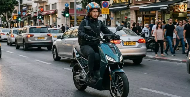 קטנוע באזור עירוני: יותר מסוכן או יותר יעיל?