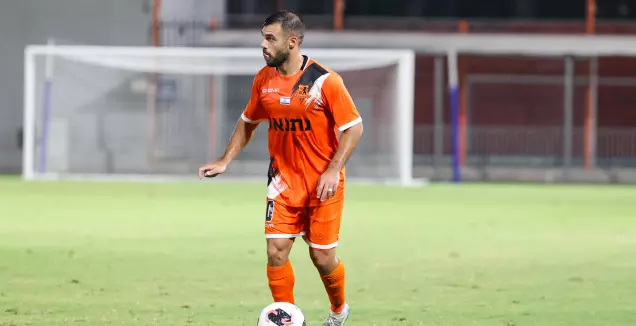 דקה 7: הפועל כפ"ס - בני יהודה 0:0