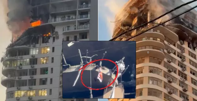 טיל רוסי החריב את דירתה של יסטרמסקה באוקראינה