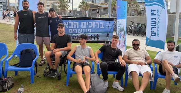 ספורטאים פראלימפיים השתתפו בפעילות ימית
