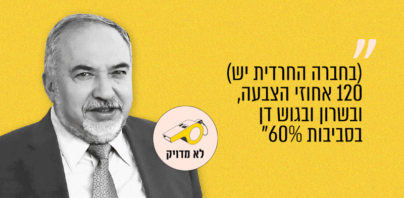 האם שיעור ההצבעה בערים החרדיות גדול פי שניים מערי המרכז?