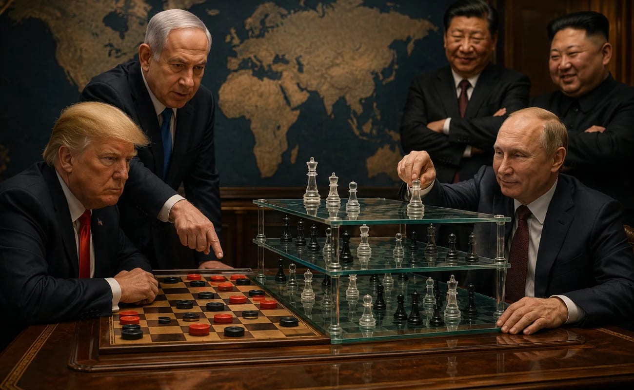 Trump and Netanyahu Risk Being Played by Putin and Xi