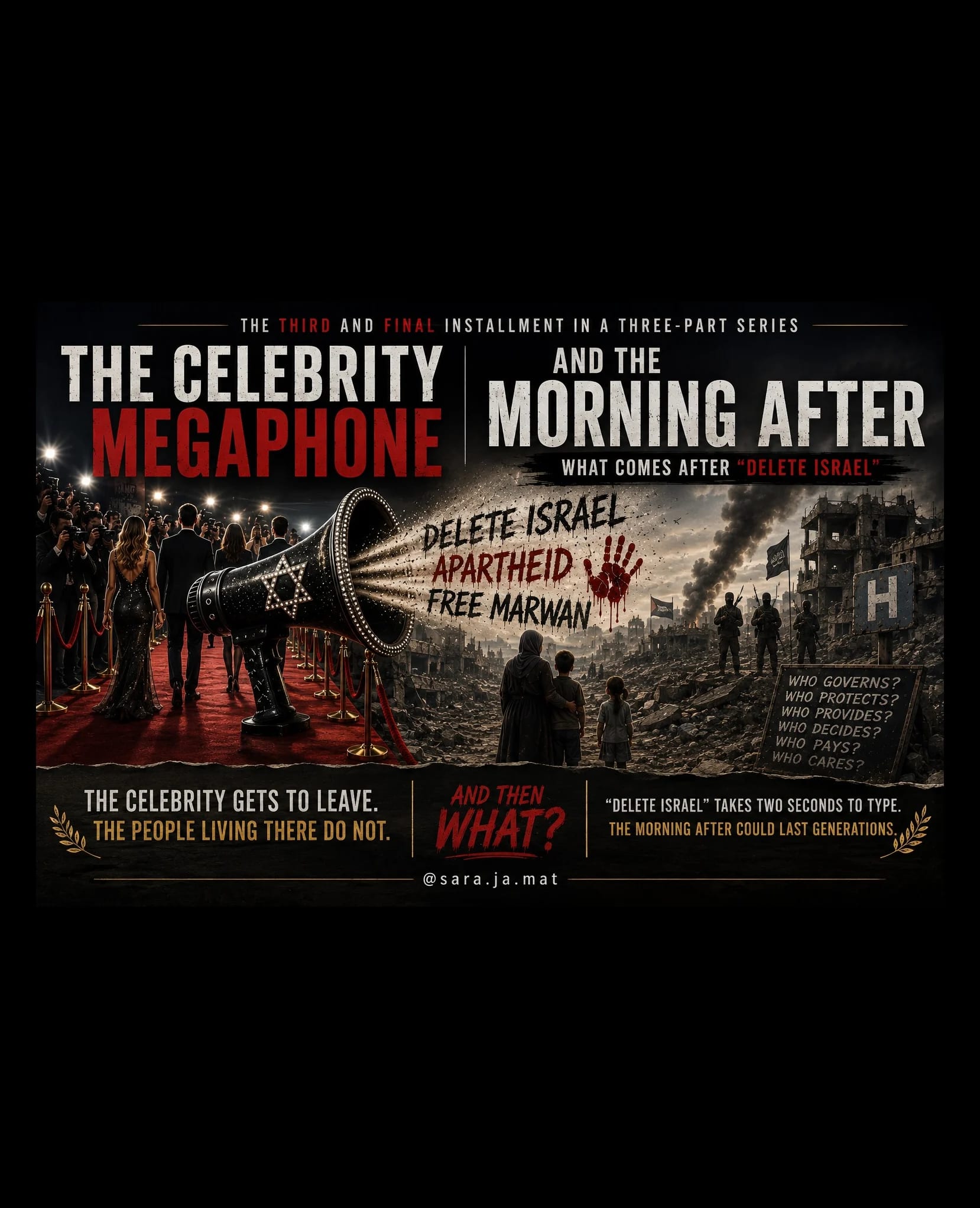 The Celebrity Megaphone and the Morning After