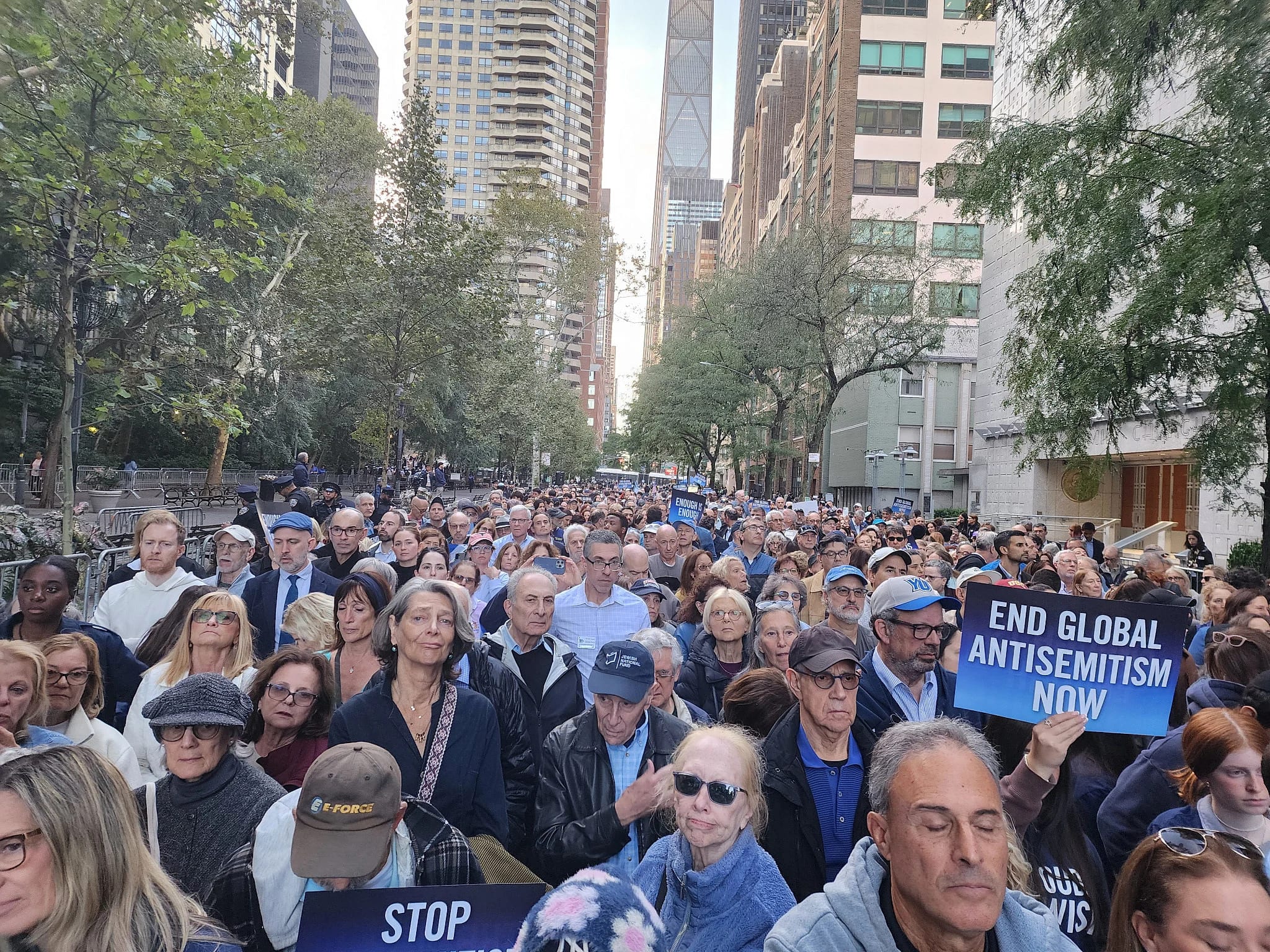 Nova Survivor & the Bedouin Who Saved Him | UN Rally Against Antisemitism