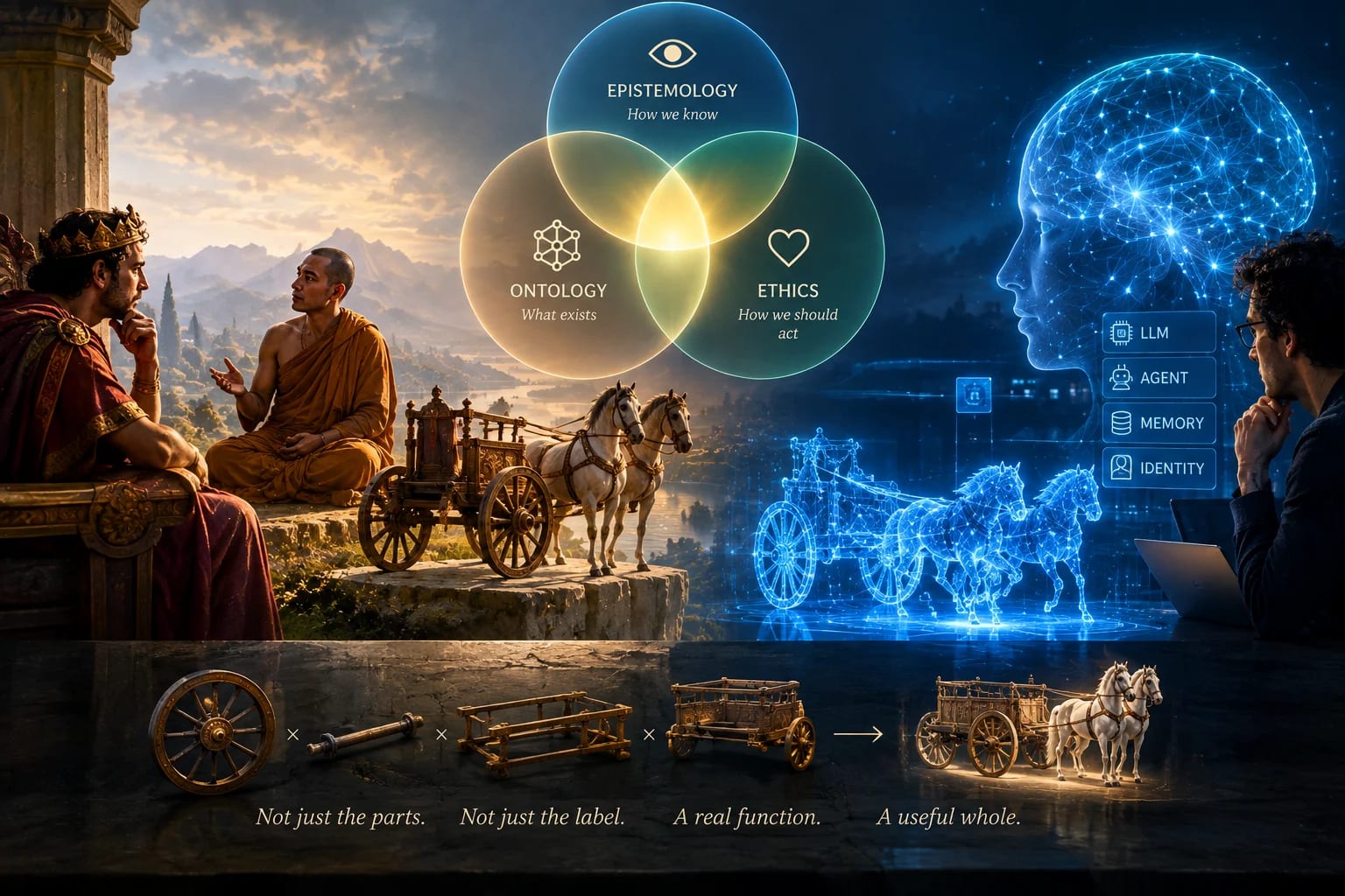 The Chariot and the Machine: Buddhist Philosophy on Minds That Build Minds