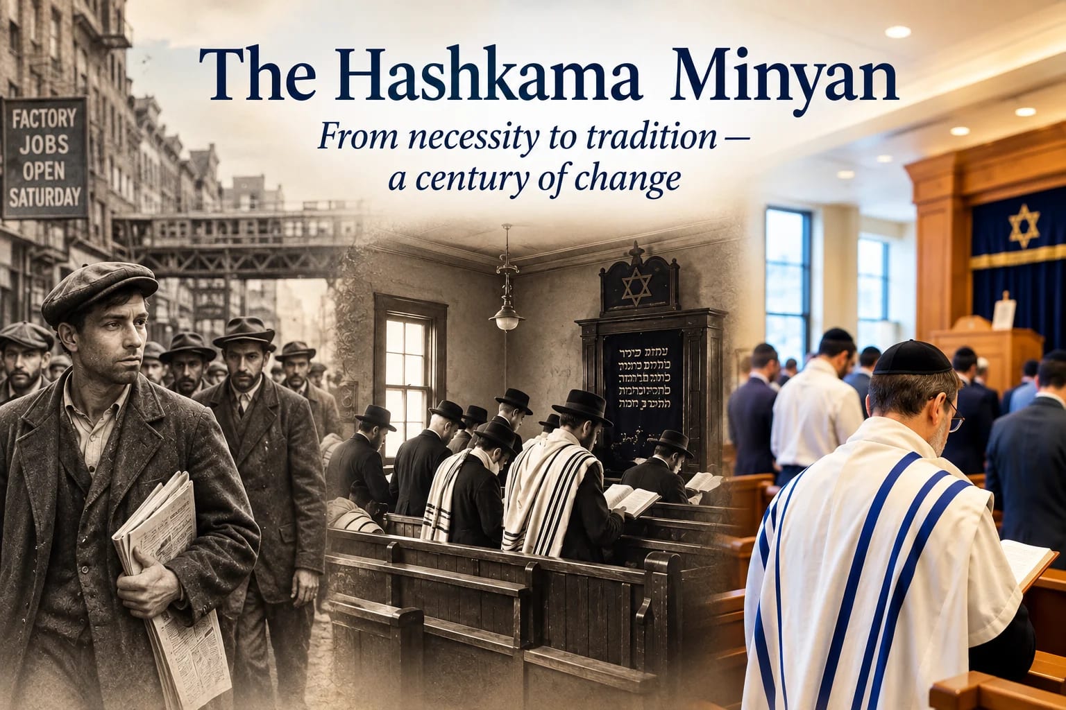 The Evolution of the Hashkama Minyan