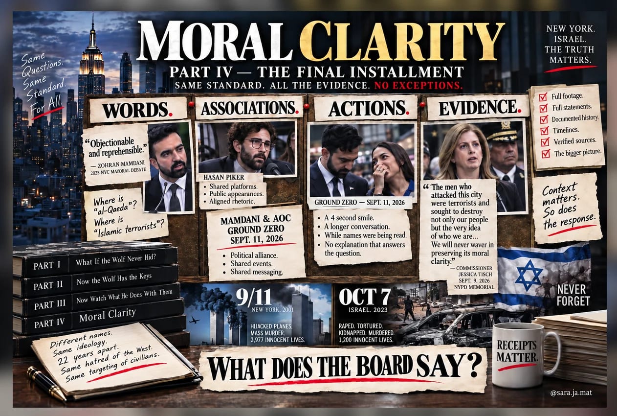 Moral Clarity: Put It All on the Board