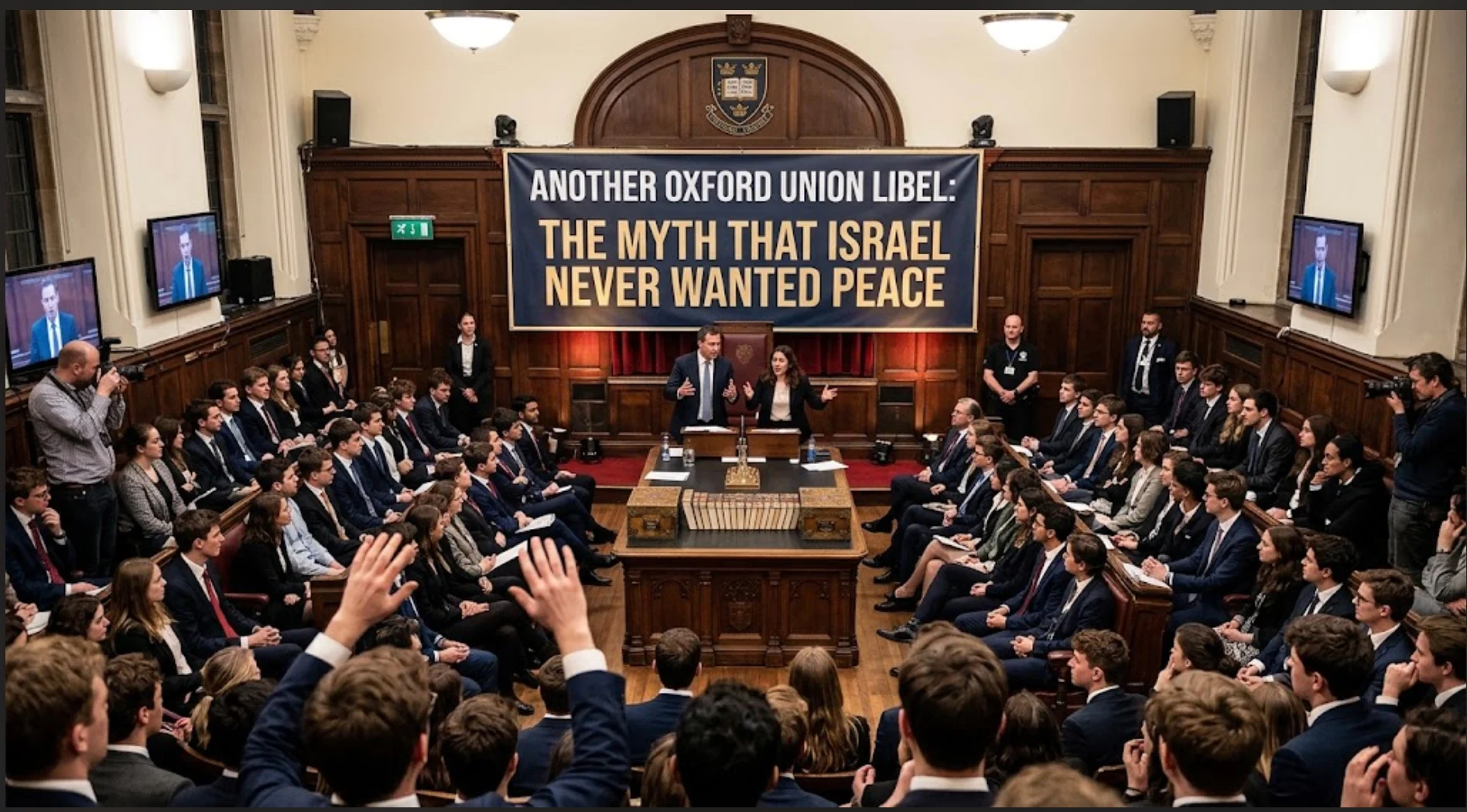 Another Oxford Union Libel: The Myth That Israel Never Wanted Peace
