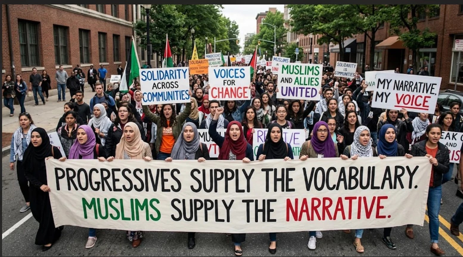 Progressives Supply the Vocabulary. Islamists Supply the Narrative