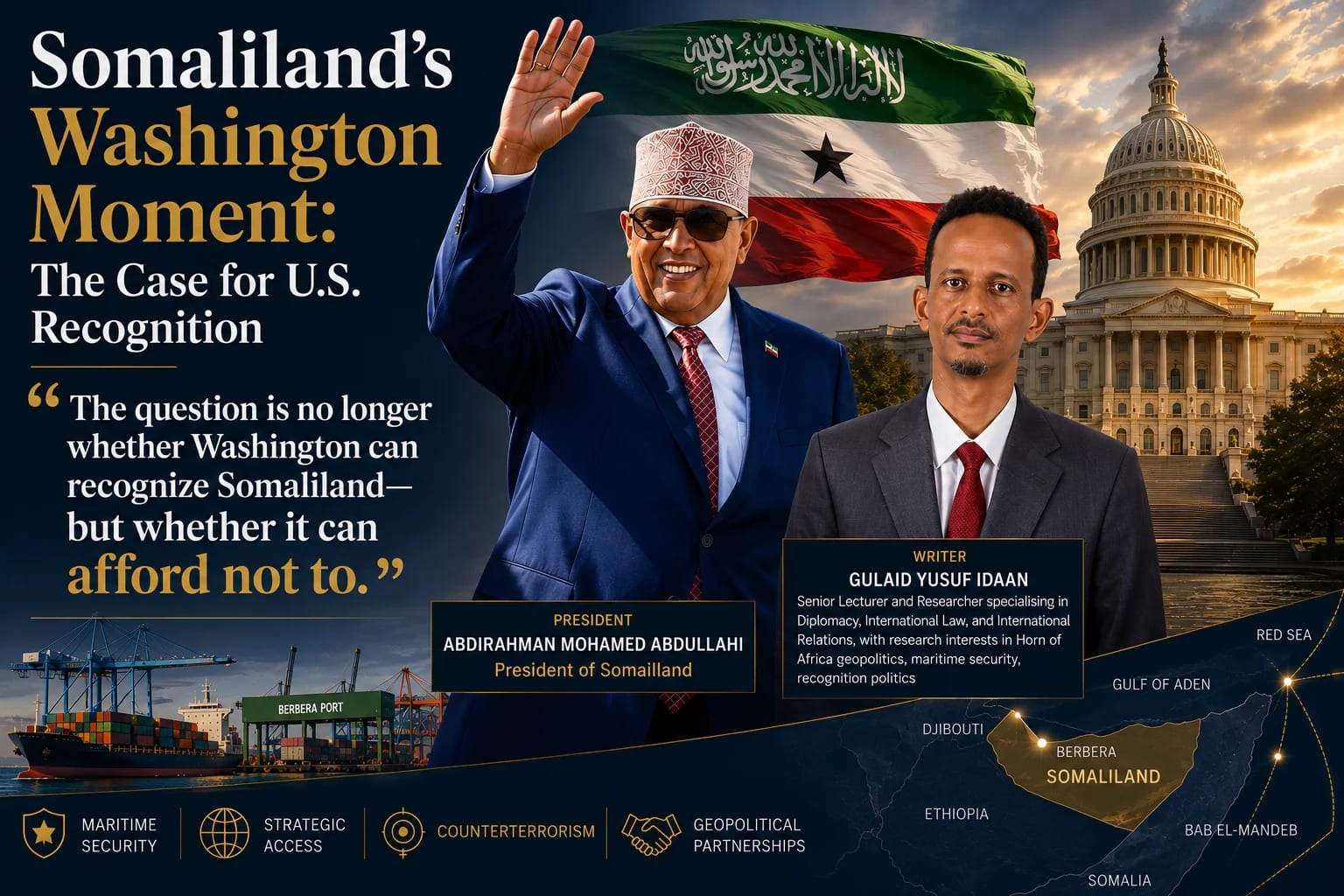 Somaliland’s Washington Moment: President’s Visit