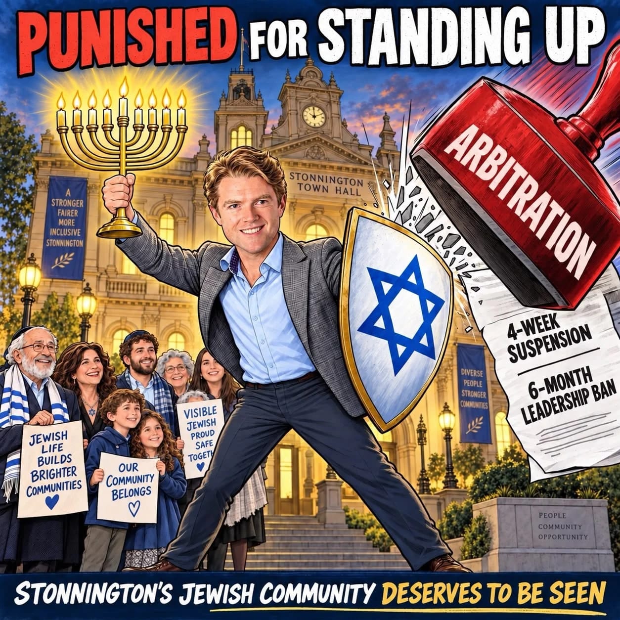Punished for Standing With Australian Jews