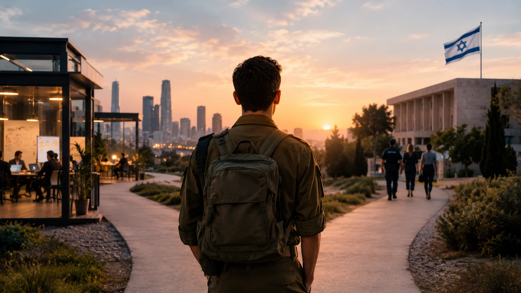 For a generation shaped by Oct. 7, service may not end with the army