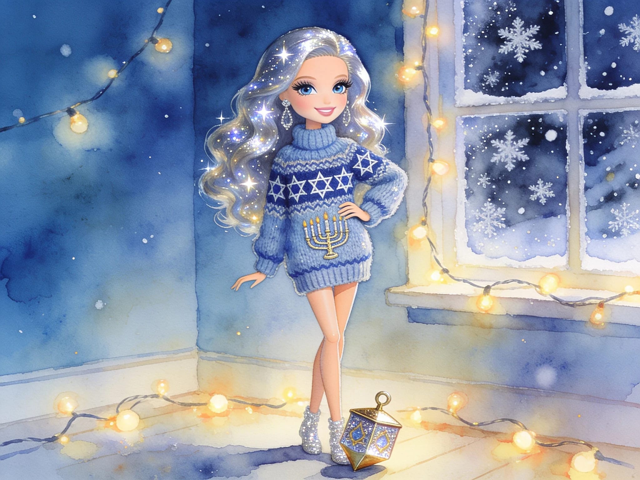 Hanukkah Barbie