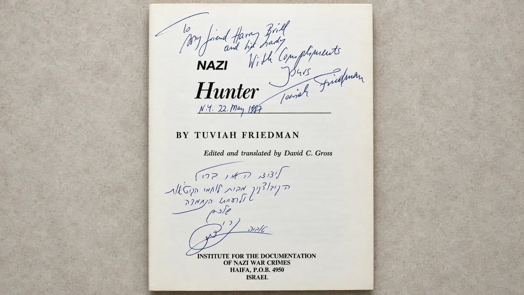The Nazi Hunter My Father-in-Law Never Mentioned