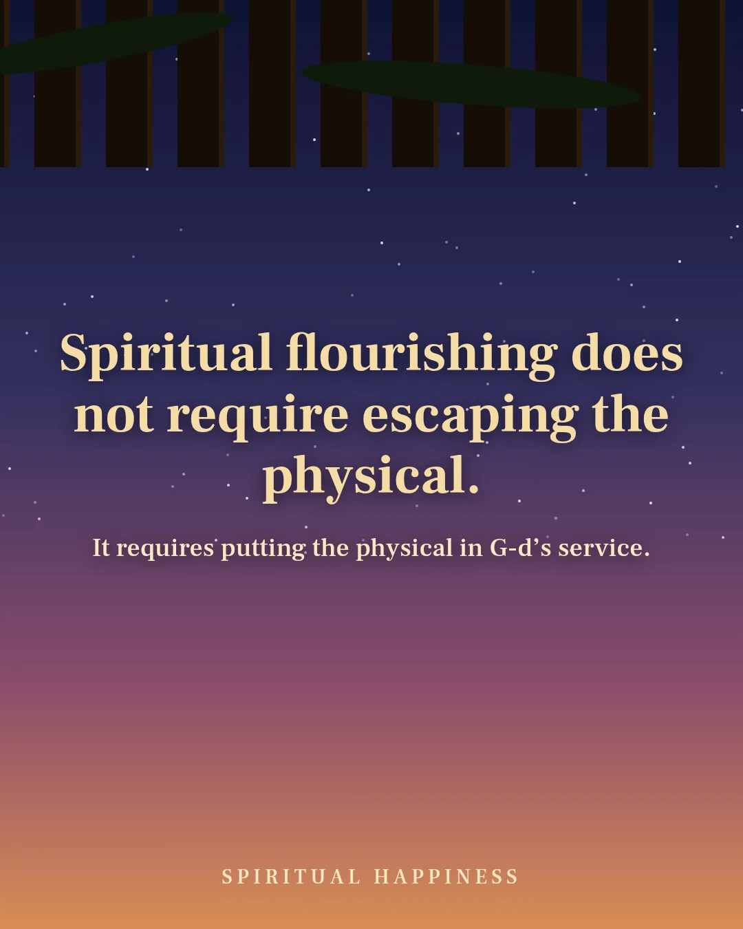 Spiritual Happiness