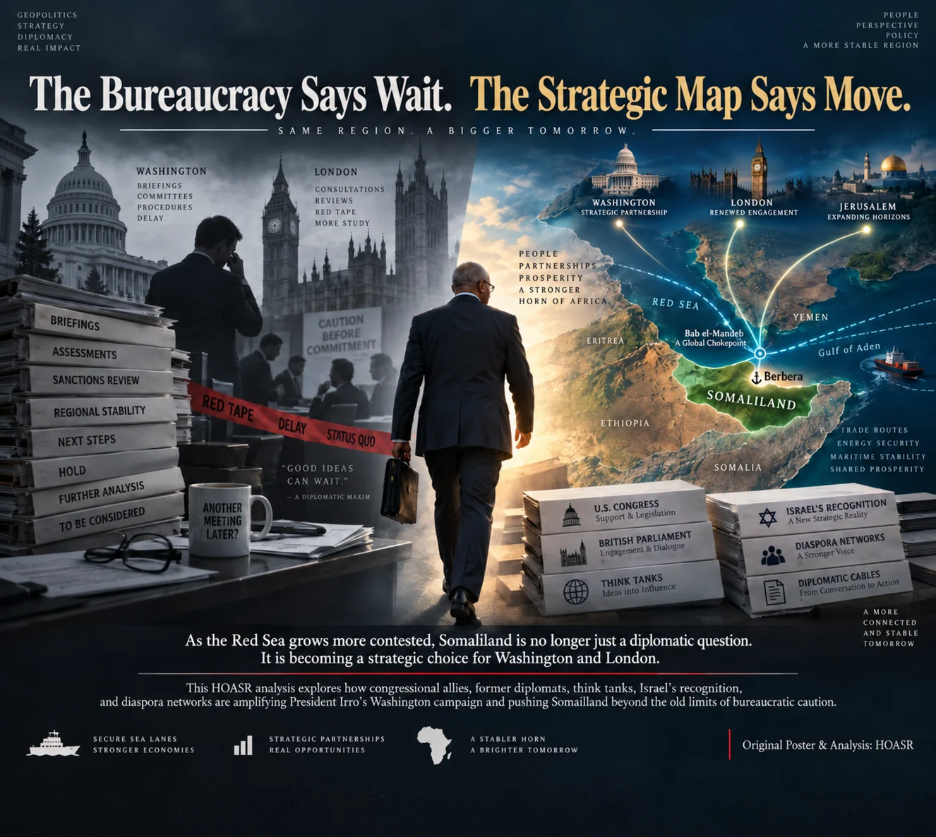 The Bureaucracy Says Wait. The Strategic Map Says Move.
