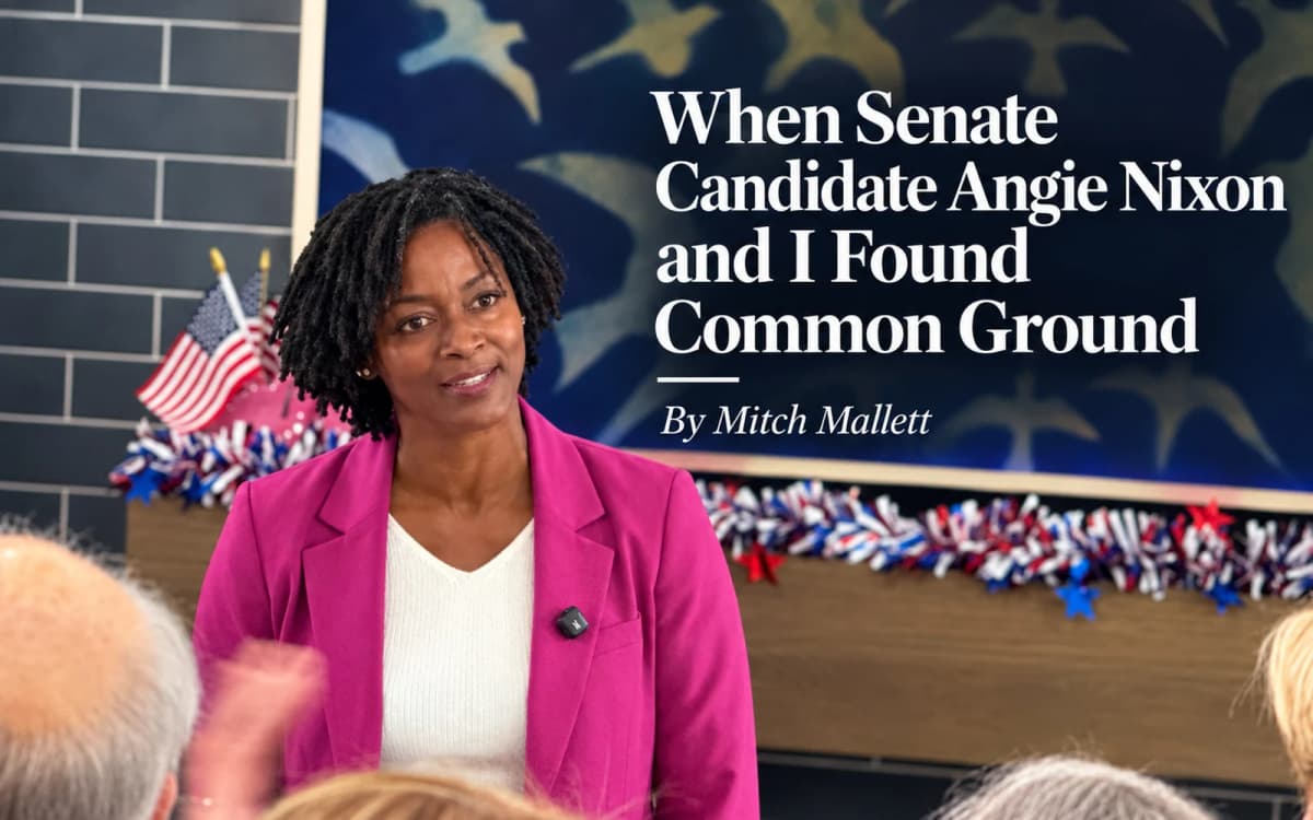 When Senate Candidate Angie Nixon and I Found Common Ground