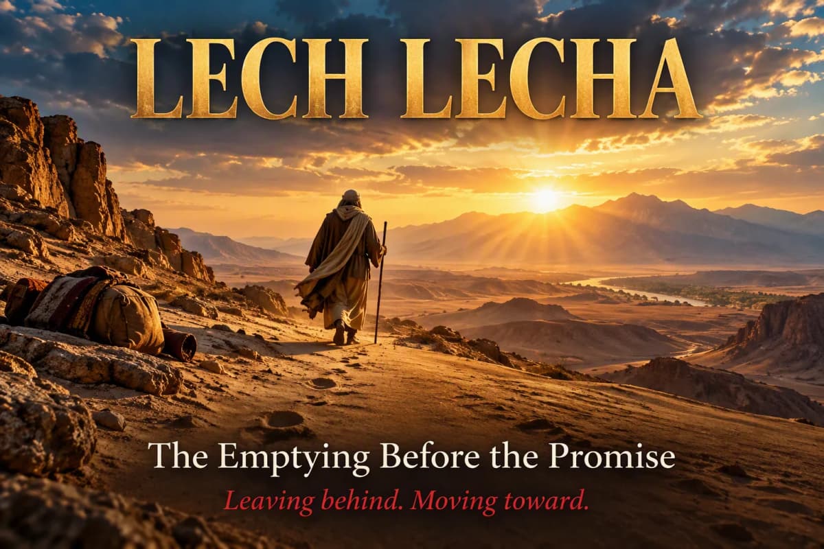 Lech Lecha: The Emptying Before the Promise