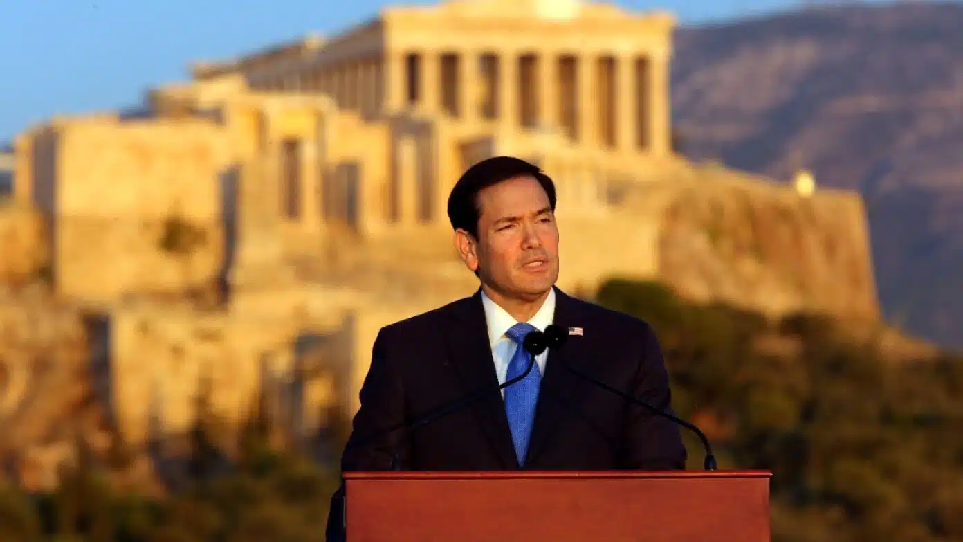 Marco Rubio in Athens