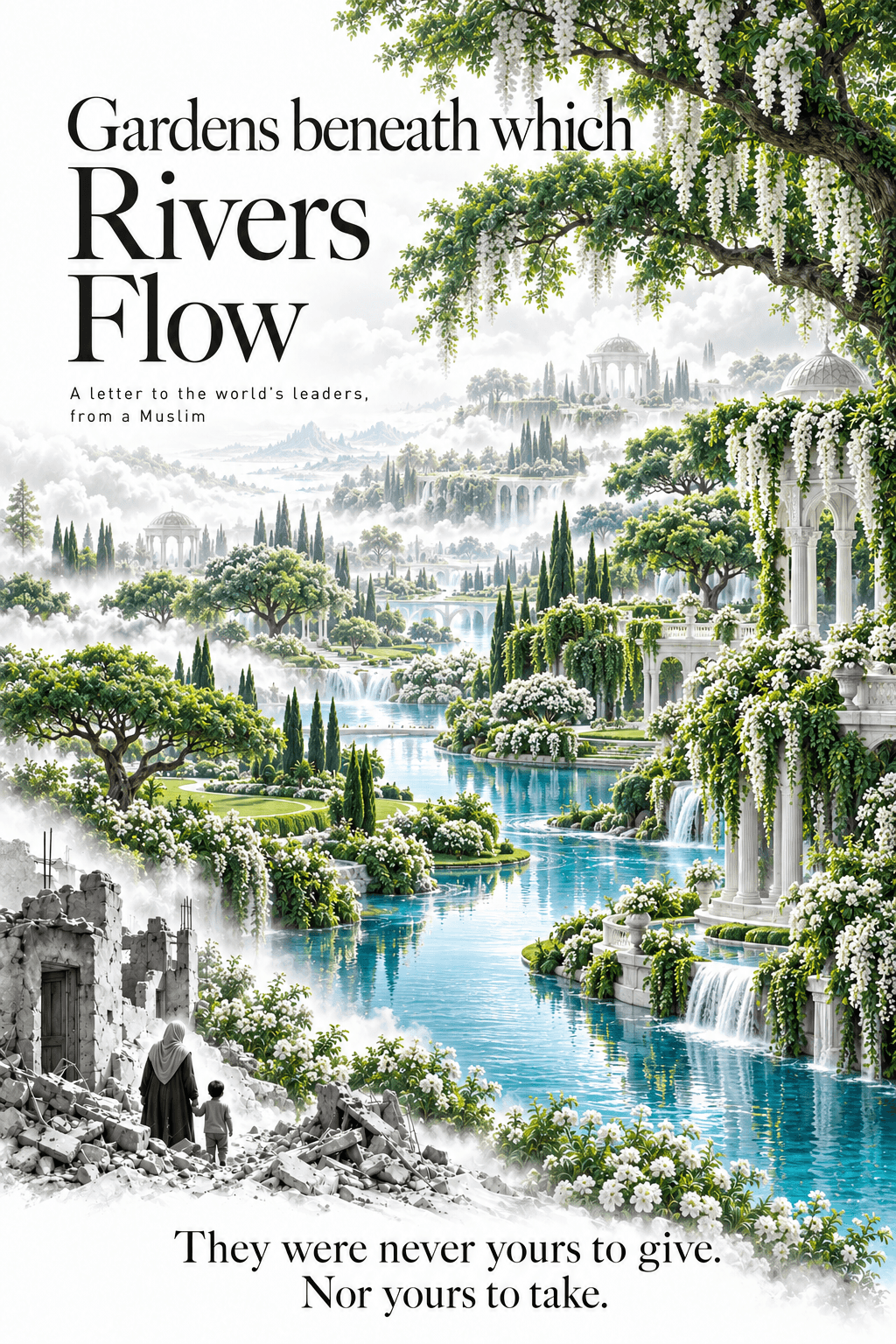 Gardens beneath which rivers flow