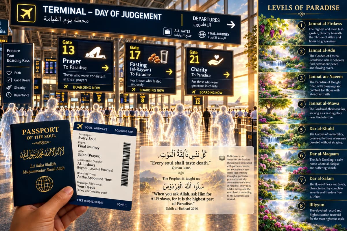 One Idea Tafsir No.1 – Check the Boarding Gate.