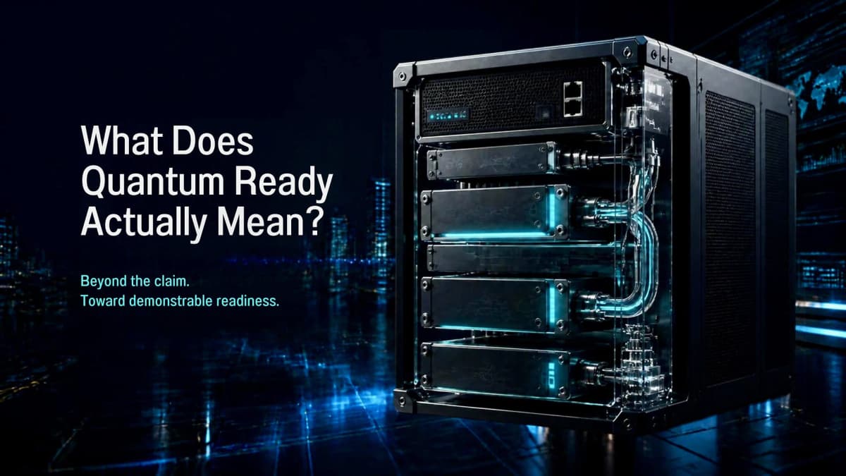 What Does Quantum Ready Actually Mean?