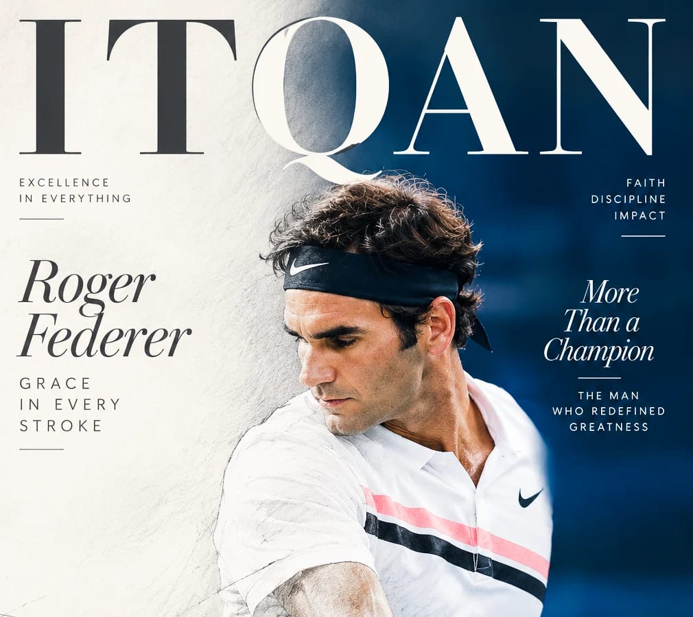 Poetry in Motion – An Ode to Roger Federer.