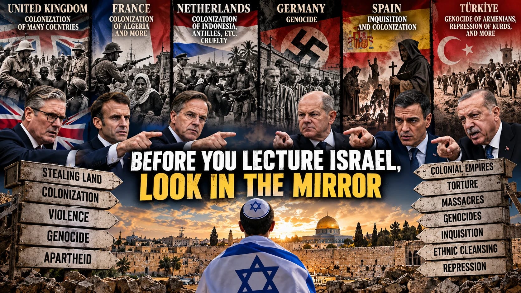 Before You Lecture Israel, Look in the Mirror
