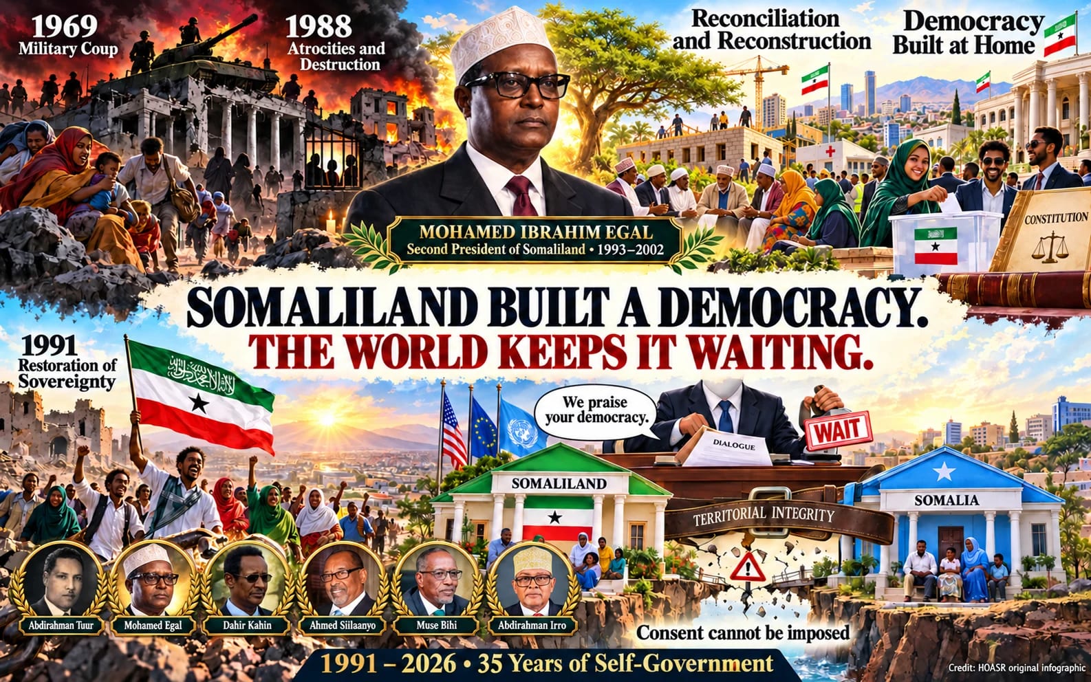 Somaliland Leaders Built A Democracy. The World Keeps It Waiting