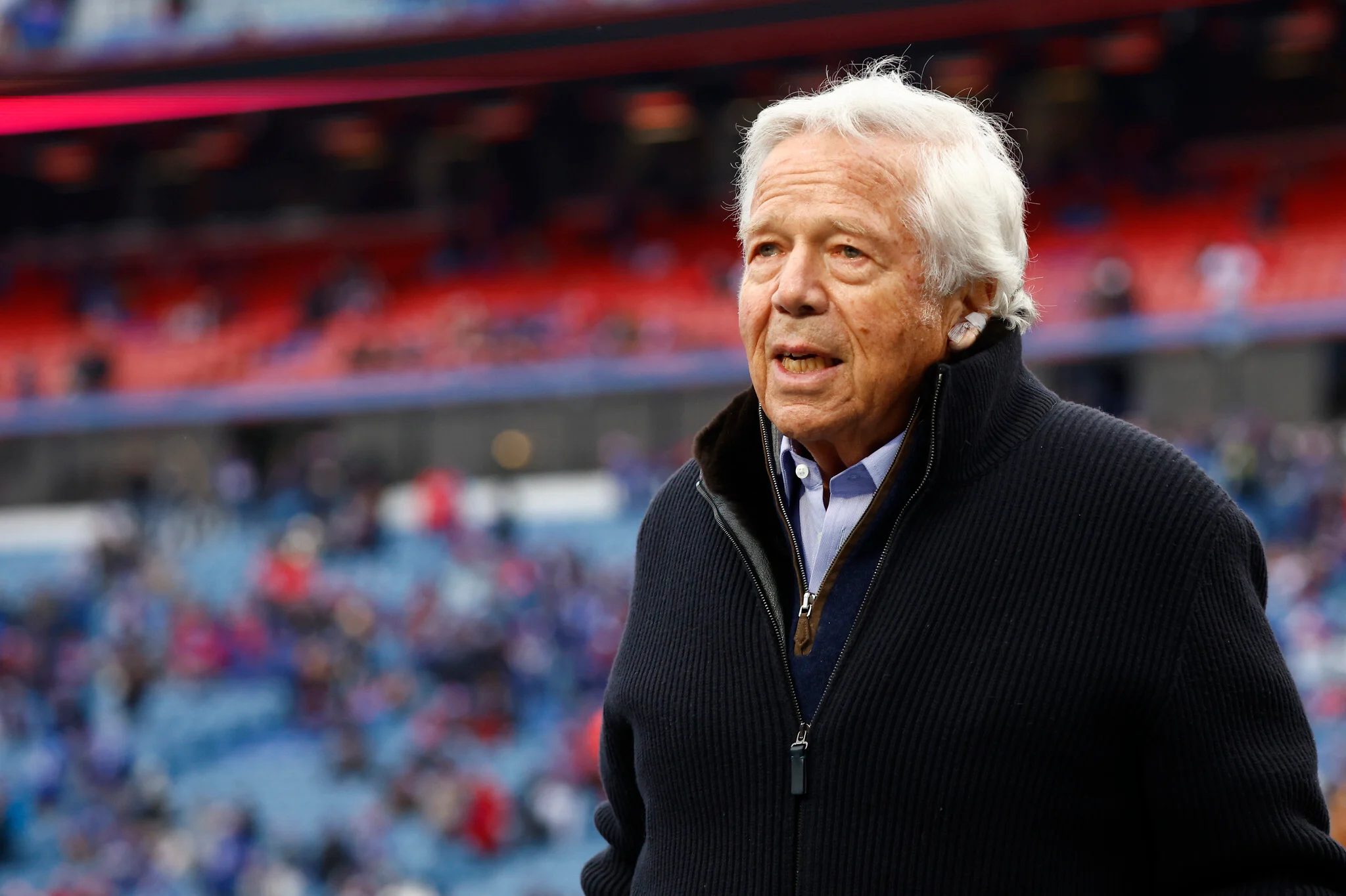 Robert Kraft says singer Sheeran asked him to match $2 million aid pledge amid Macklemore beef