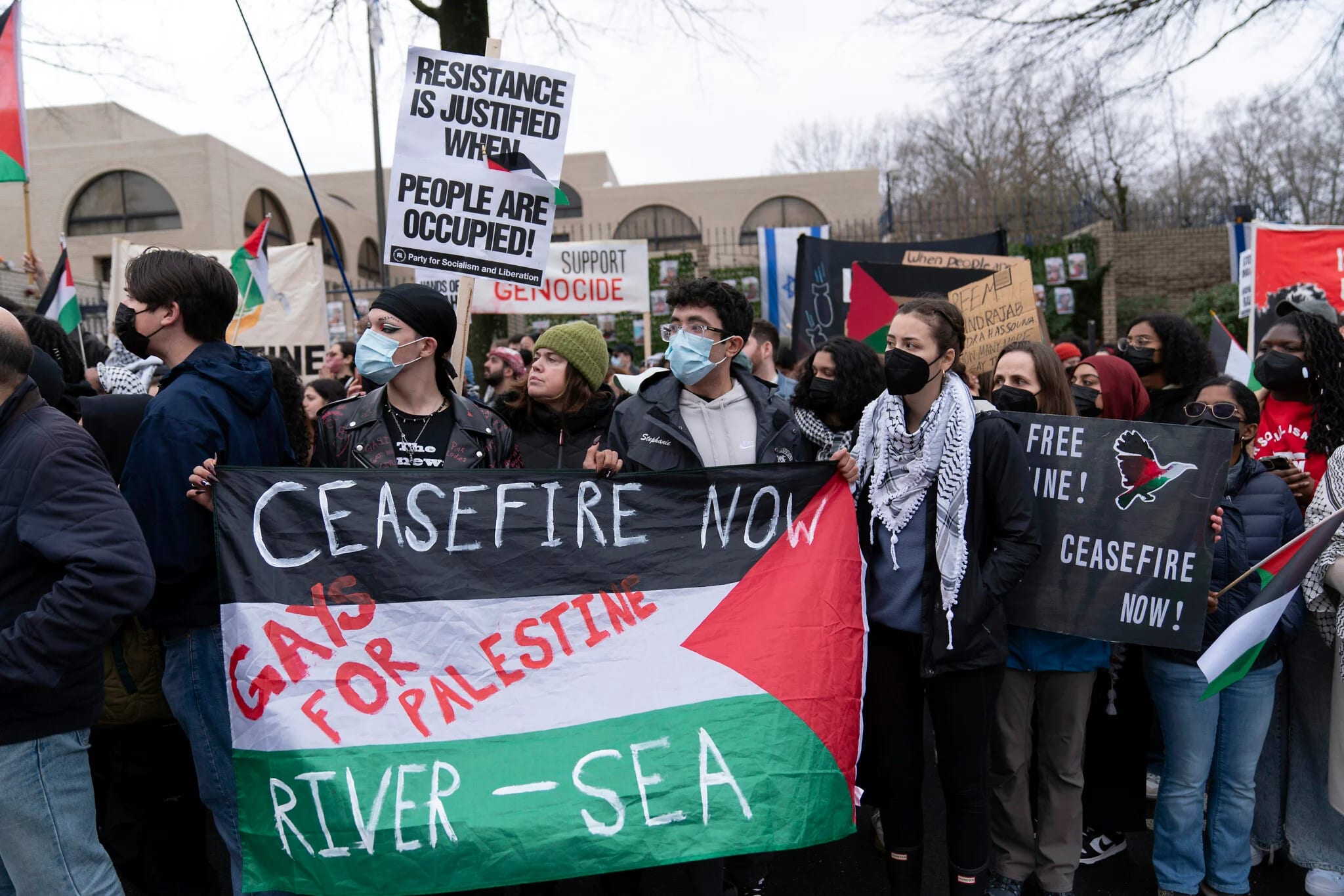 At rally, Trump mocks ‘Gays for Palestine’ over abuses in ‘that part of the world’
