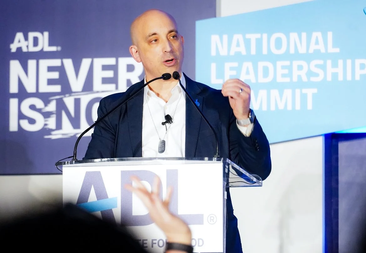 ADL chief pays solidarity visit to Jerusalem Reform synagogue targeted in repeated attacks