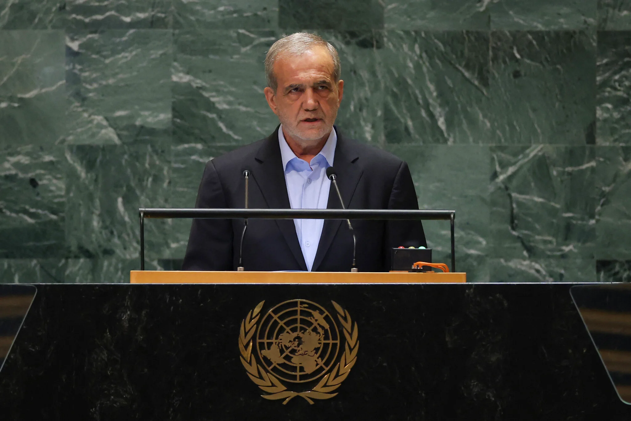 US to let Iranian president attend UN General Assembly after barring PA leader