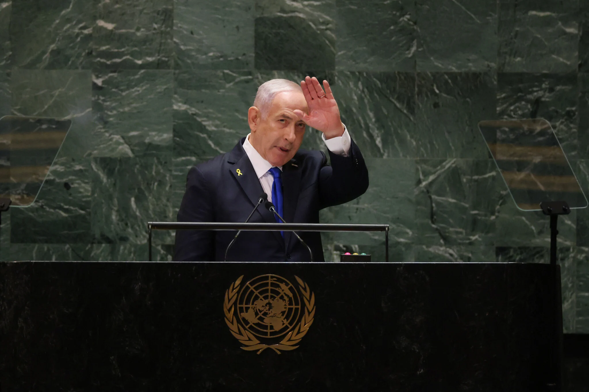 A month from elections, UN speech is an opportunity for Netanyahu. But Trump isn’t helping him