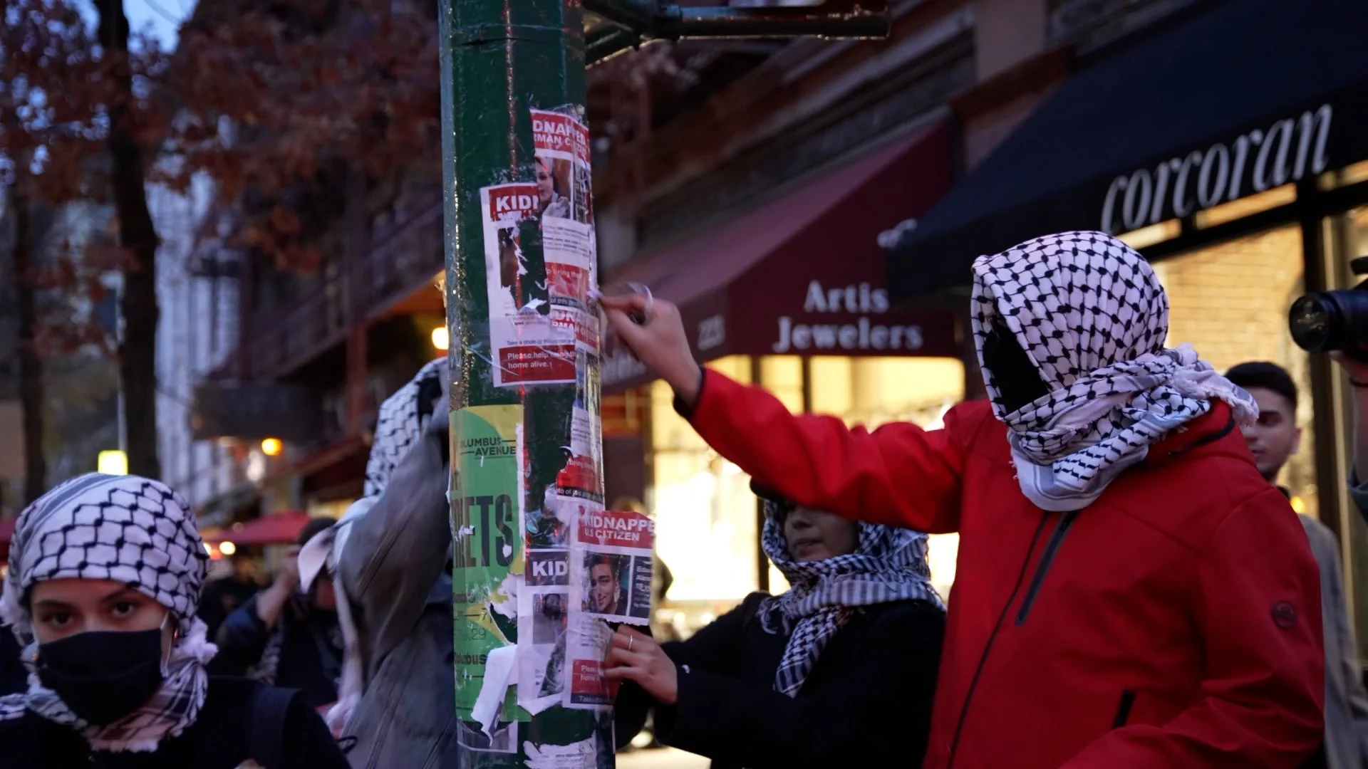 ‘Torn’ documentary on battle over Israeli hostage posters wins New York Emmy award