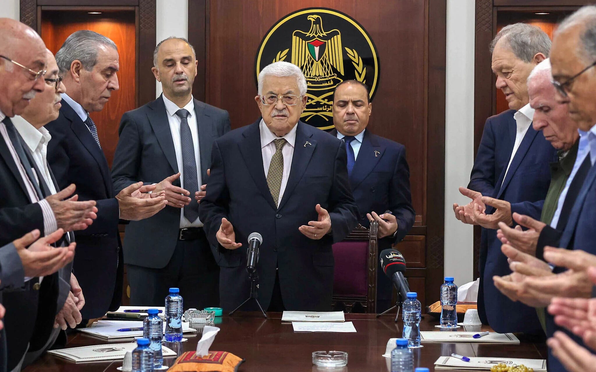 Palestinian Authority confirms it is delaying what would have been first legislative election in 20 years